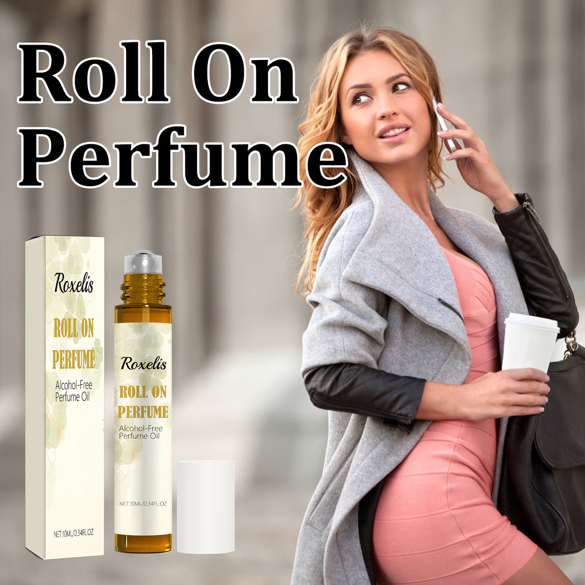 Roll-On Perfume Oil for Long-Lasting Travel Fragrance