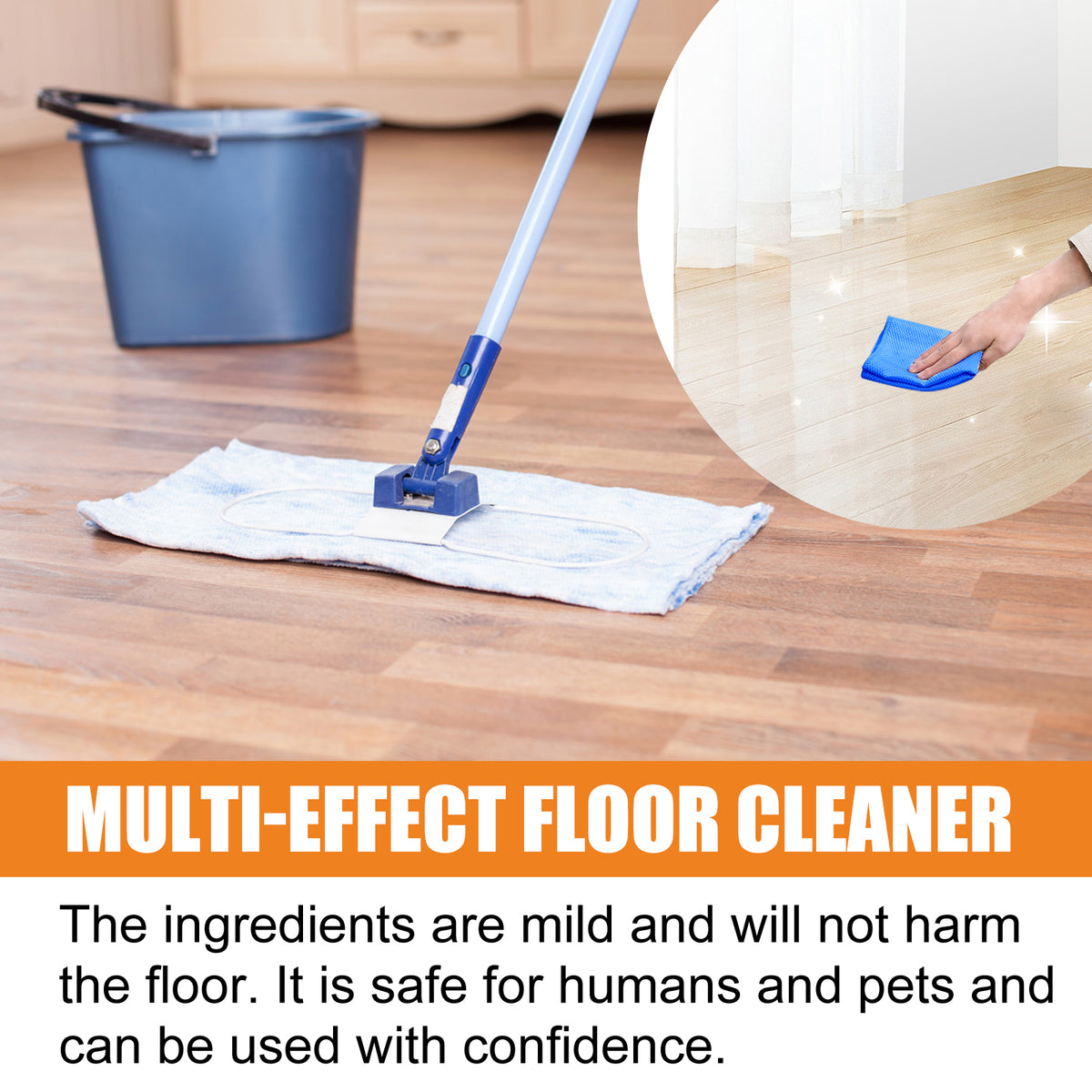 Multi-Surface Floor Cleaner for Stubborn Dirt and Stains