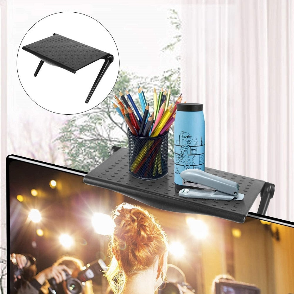 Monitor Shelf Organizer: Free Up Desk Space Above Screen