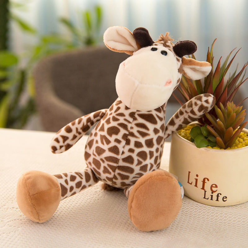 25cm Forest Animal Plush Toy - Soft Cuddly Birthday Gift