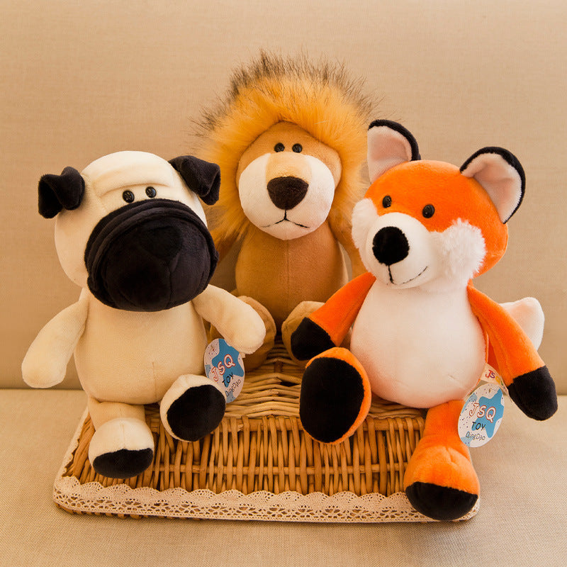 25cm Forest Animal Plush Toy - Soft Cuddly Birthday Gift
