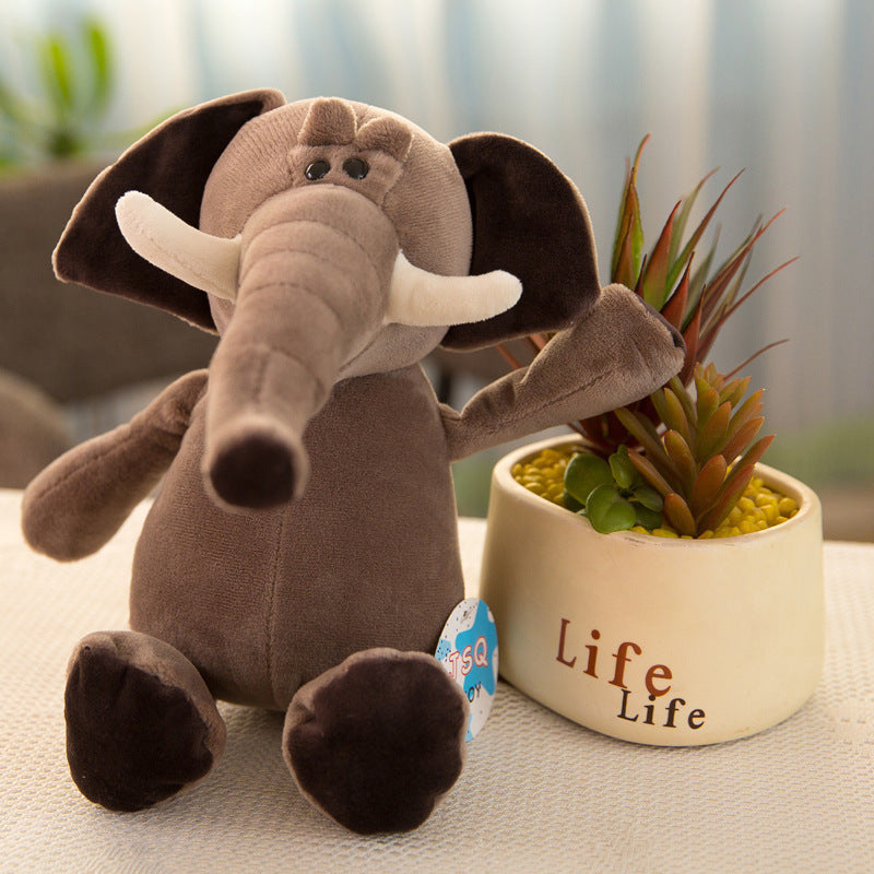 25cm Forest Animal Plush Toy - Soft Cuddly Birthday Gift
