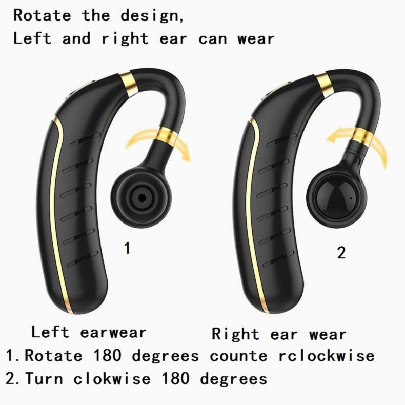 Bluetooth Headset With 30-Hour Talk and 60-Day Standby