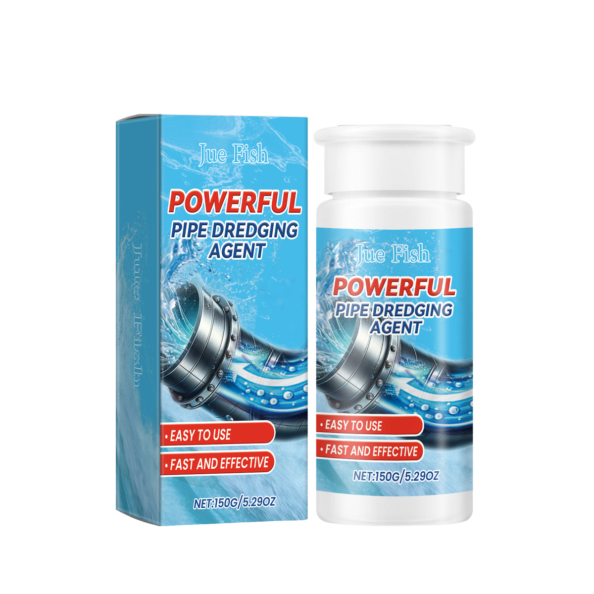 Pipe Drain Cleaner Powder for Fast Clog Removal at Home