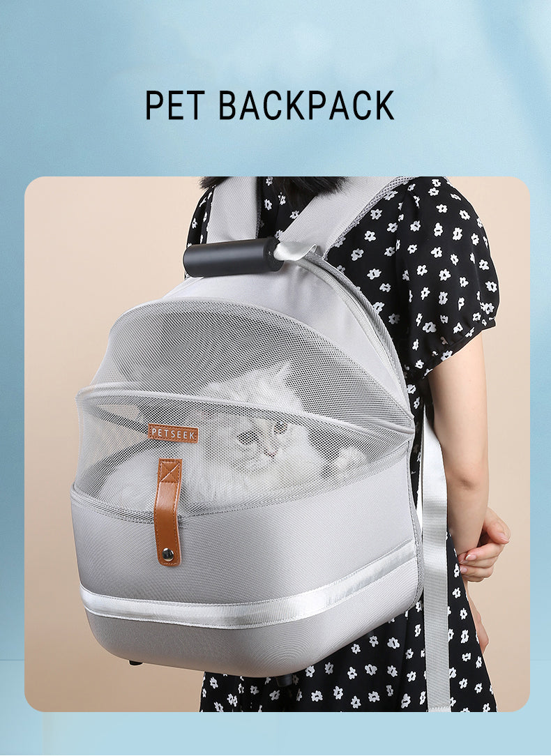 Pet Carrier Backpack for Small Cats & Dogs, Breathable