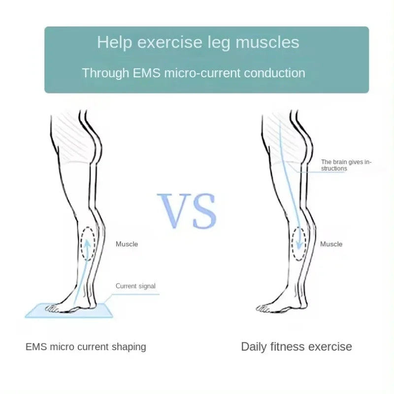 Foot Massager with EMS Pulse — Visible Leg Shaping in 4 Weeks