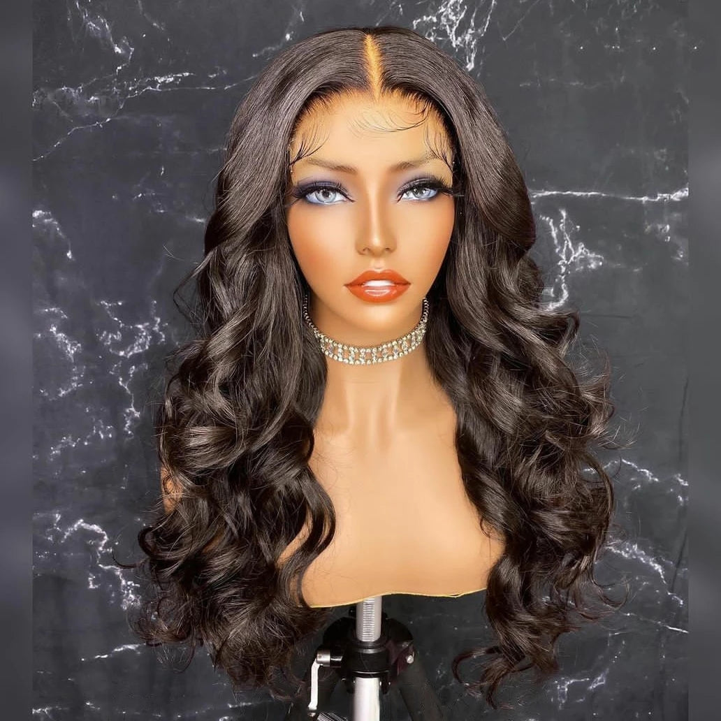 Lace Front Wig With Long, Voluminous Glamorous Waves