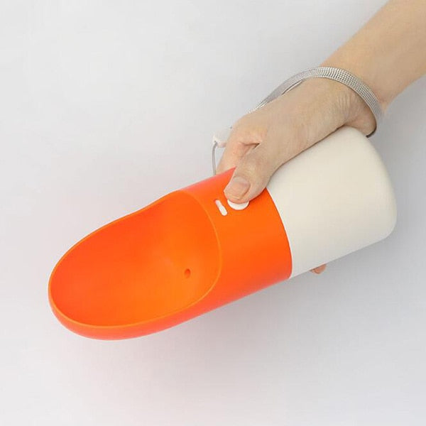 270ml Pet Water Bottle With Bowl for Walks & Travel