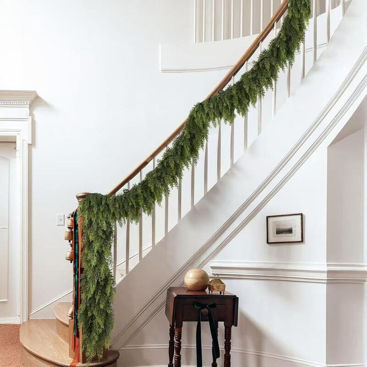 Artificial Cypress Wreath 275cm for Indoor Outdoor Decor