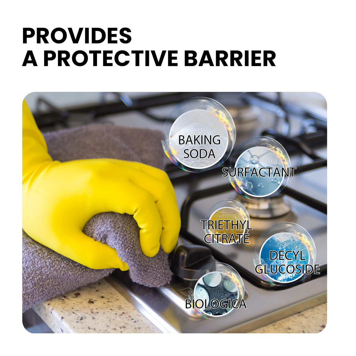 All-Purpose Kitchen Cleaner for Stubborn Grease & Grime