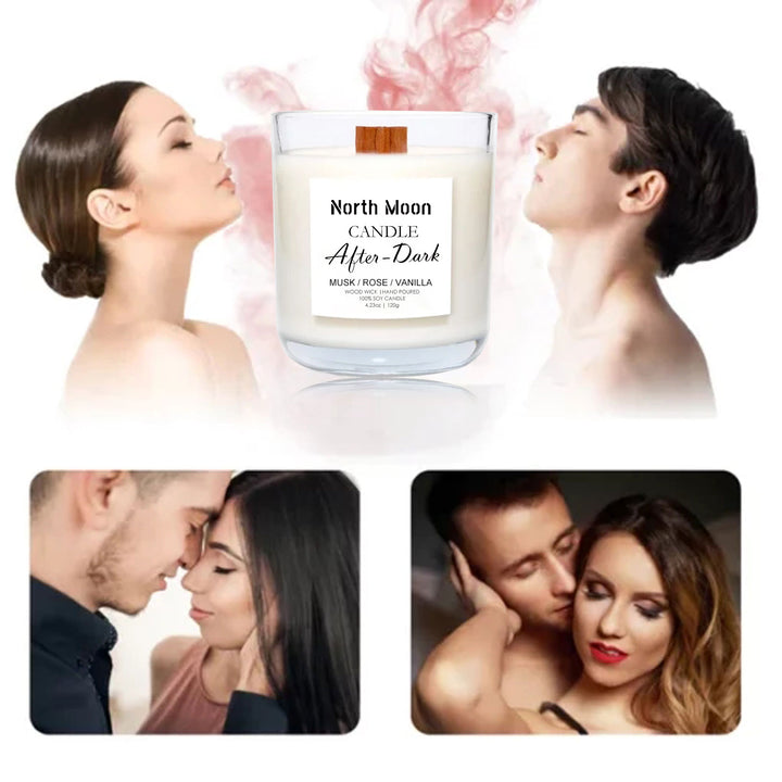 Soy Candle for Romantic Ambiance | Musk Rose Vanilla