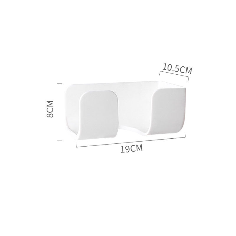 Adhesive Wall Hair Dryer Holder, No Drilling Needed
