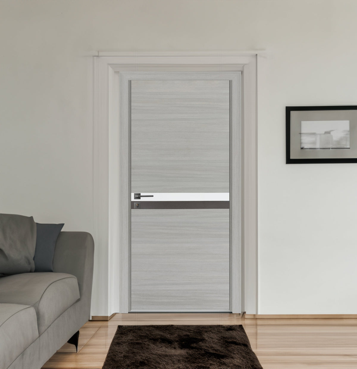 Melamine Interior Door Slab 28 x 80, Ready to Hang, Durable