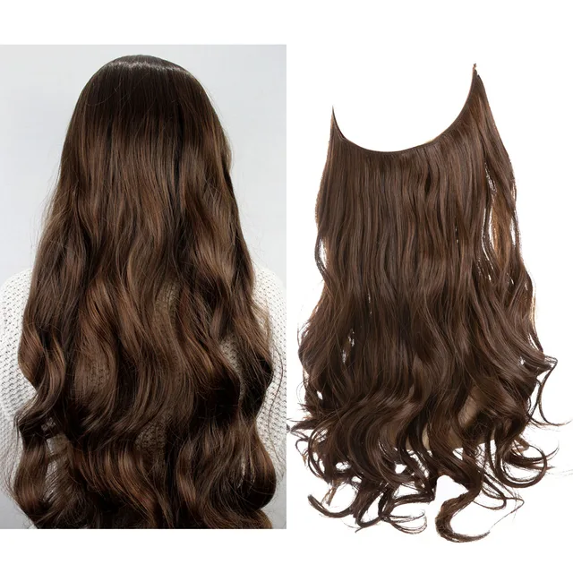 One-Piece Hair Extensions for Instant Long Curly Volume