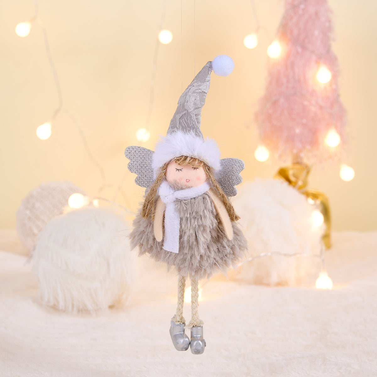 Pink Angel Christmas Ornaments for Magical Tree Decor