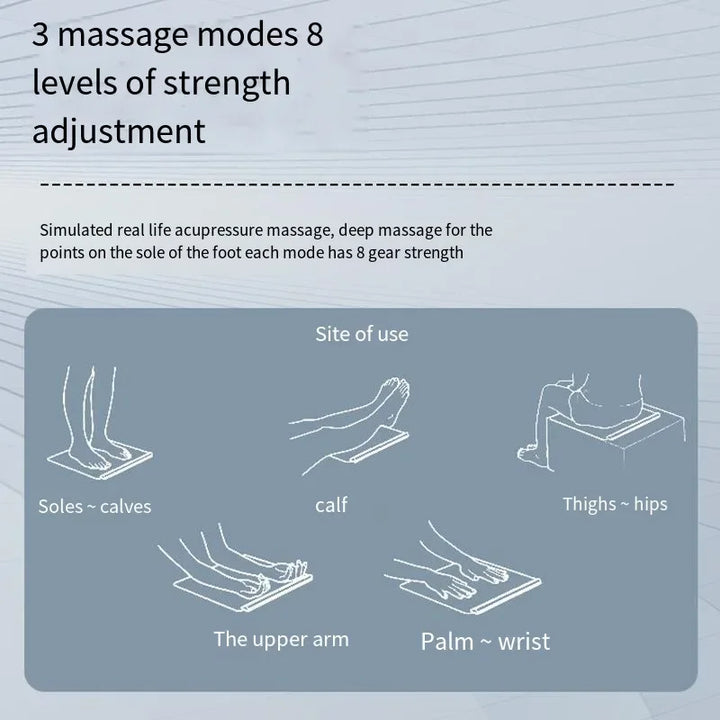 Foot Massager with EMS Pulse — Visible Leg Shaping in 4 Weeks