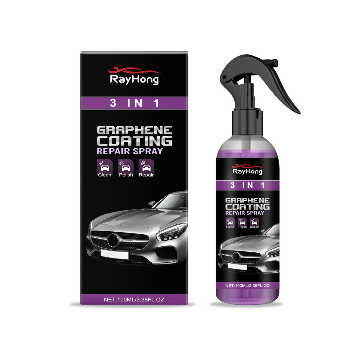 Graphene Car Coating Spray for Paint Protection Shine