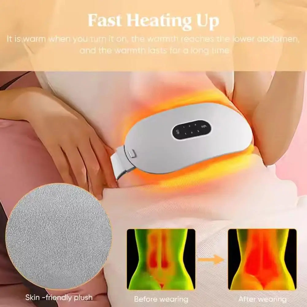 Menstrual Cramp Heating Belt: Adjustable Heat and Massage