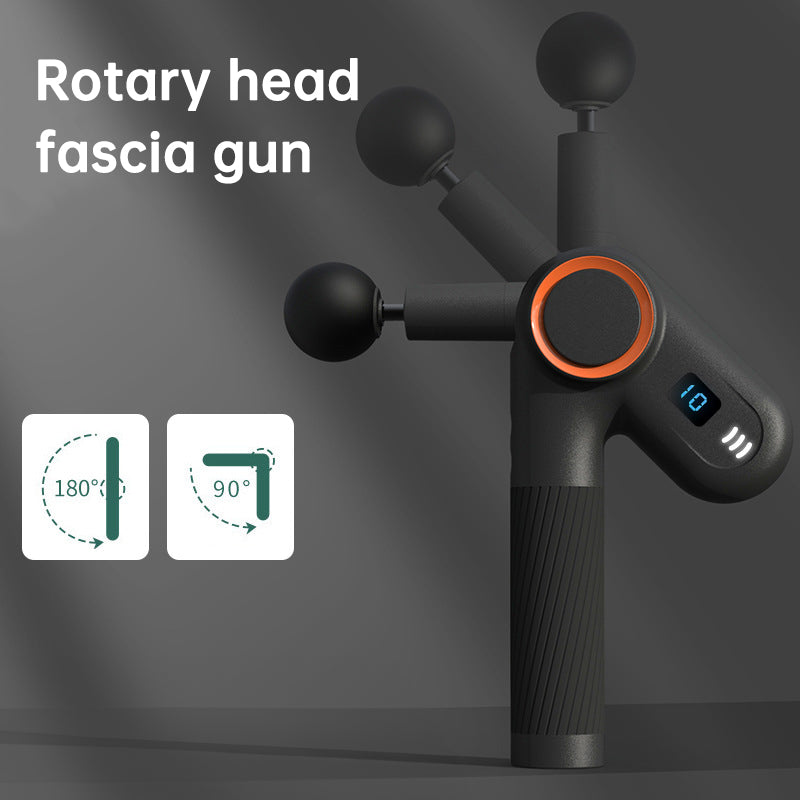900-Turn Rotary Fascia Gun — Deep Muscle Recovery