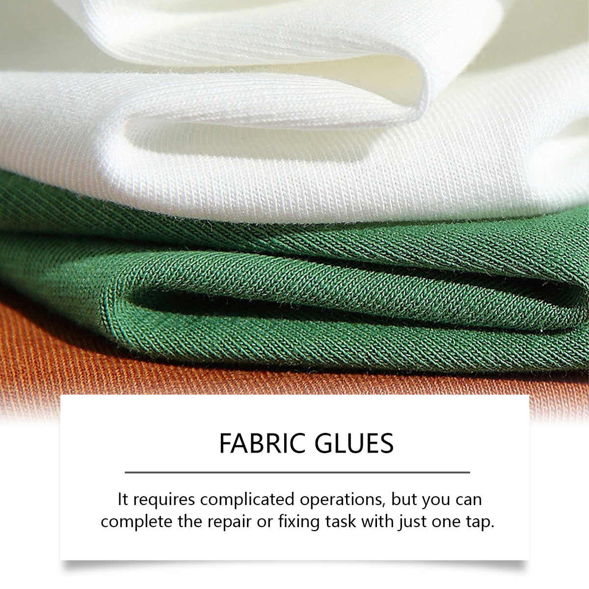 Fabric Adhesive for Washable, Crystal-Clear Repairs