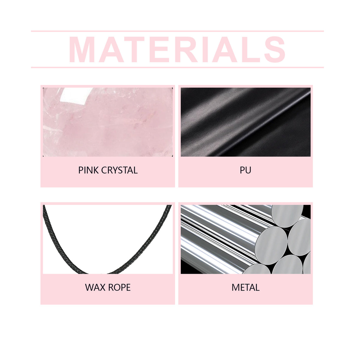 Pink Crystal Necklace for Minimalist Everyday Style