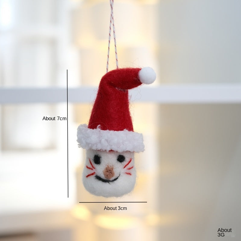 Christmas Felt Ornaments — Cheerful Tree Characters