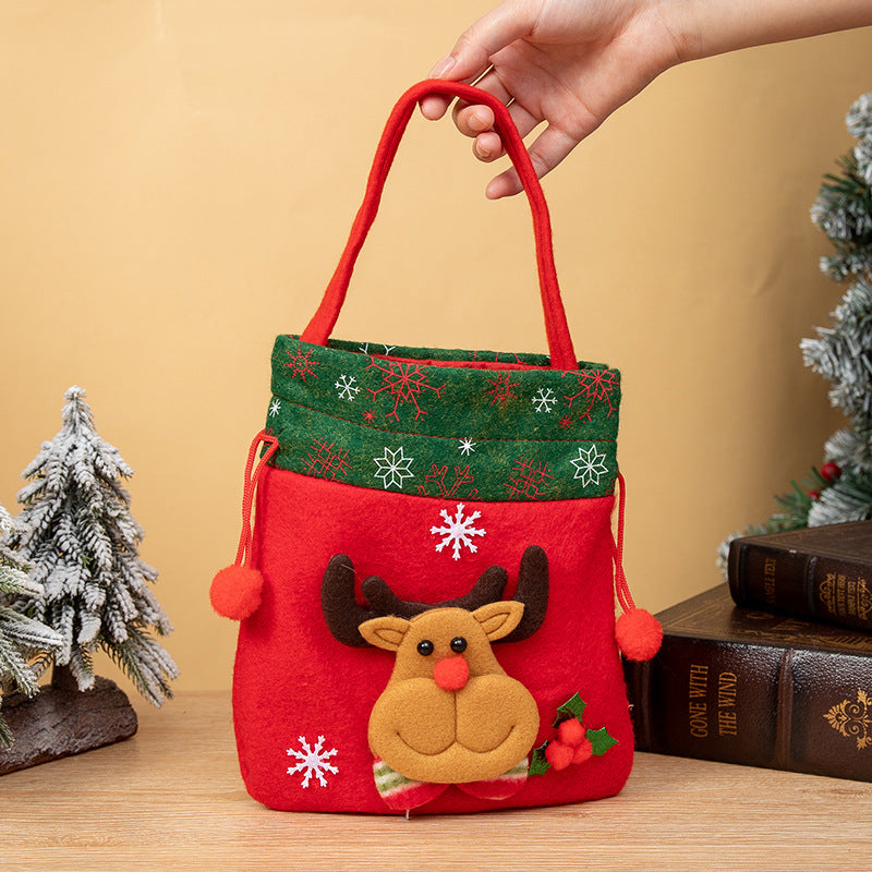 Christmas Gift Bag for Festive Reusable Gift Giving