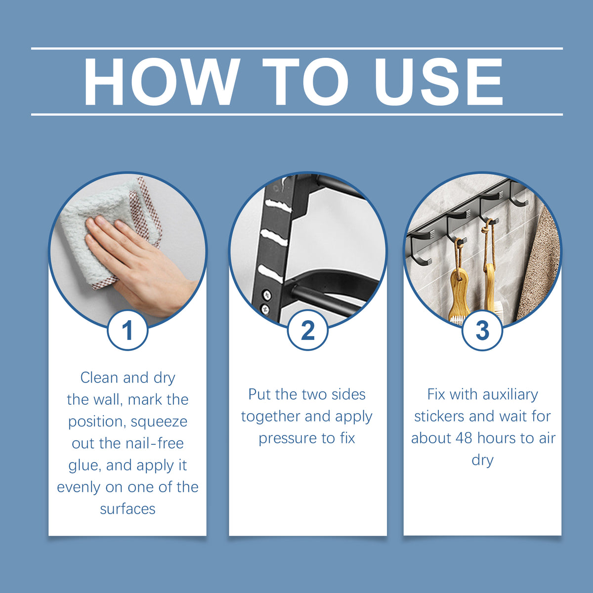 Nail-Free Adhesive for Strong, Weather-Resistant Mounting