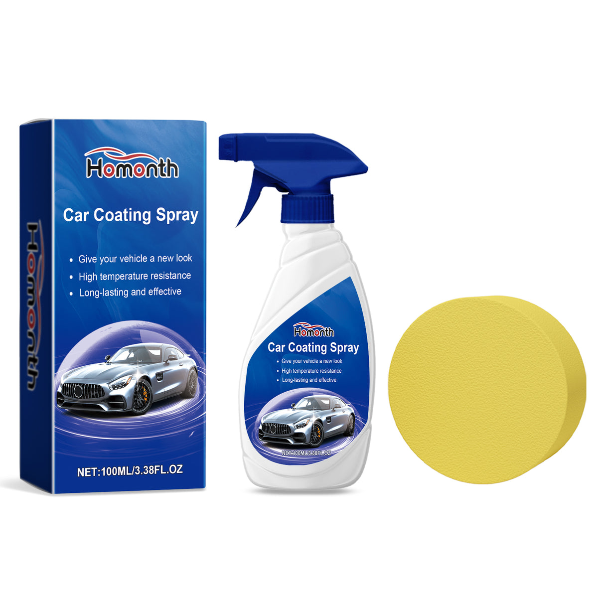 Car Paint Coating Spray for Gloss and Stain Protection