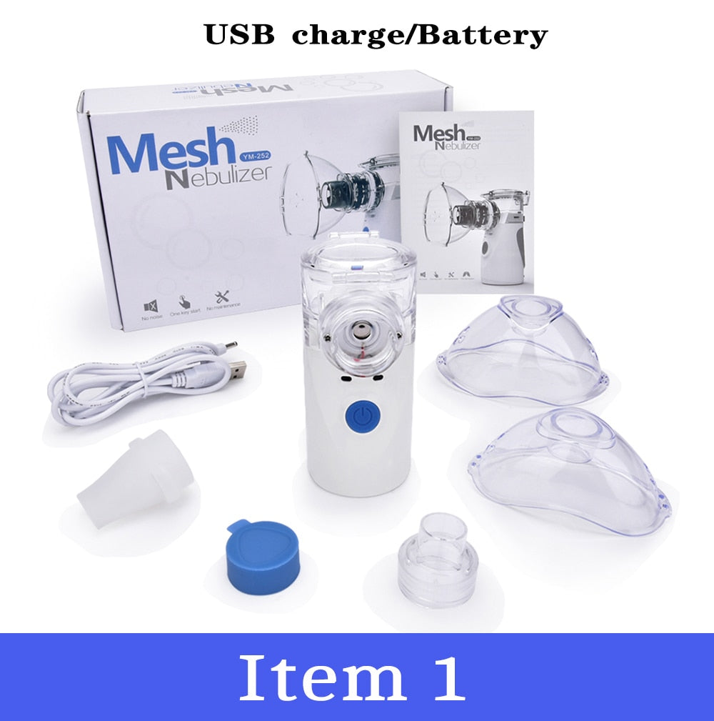 Portable Mesh Nebulizer For Adults