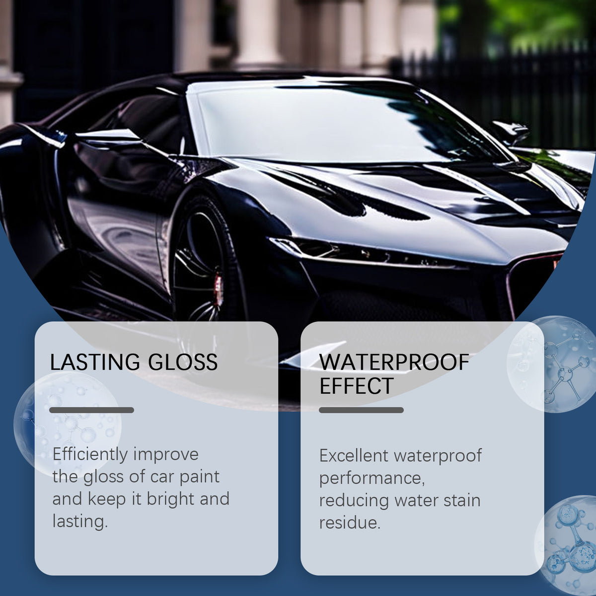 Automotive Paint Coating Spray for Lasting Gloss Care