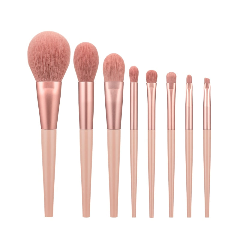 11-Piece Makeup Brush Set — Ultra‑Soft Synthetic Hair for a