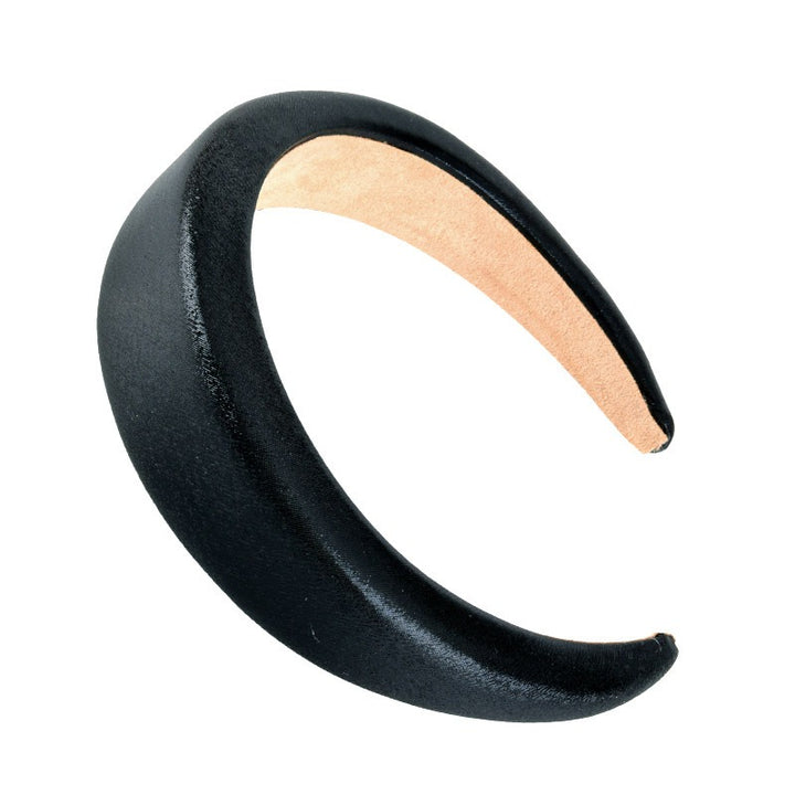 Wide Padded Hair Hoop for Glossy, Polished Daily Style