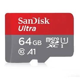 microSD Card with SD Adapter for Dash Cams & Drones