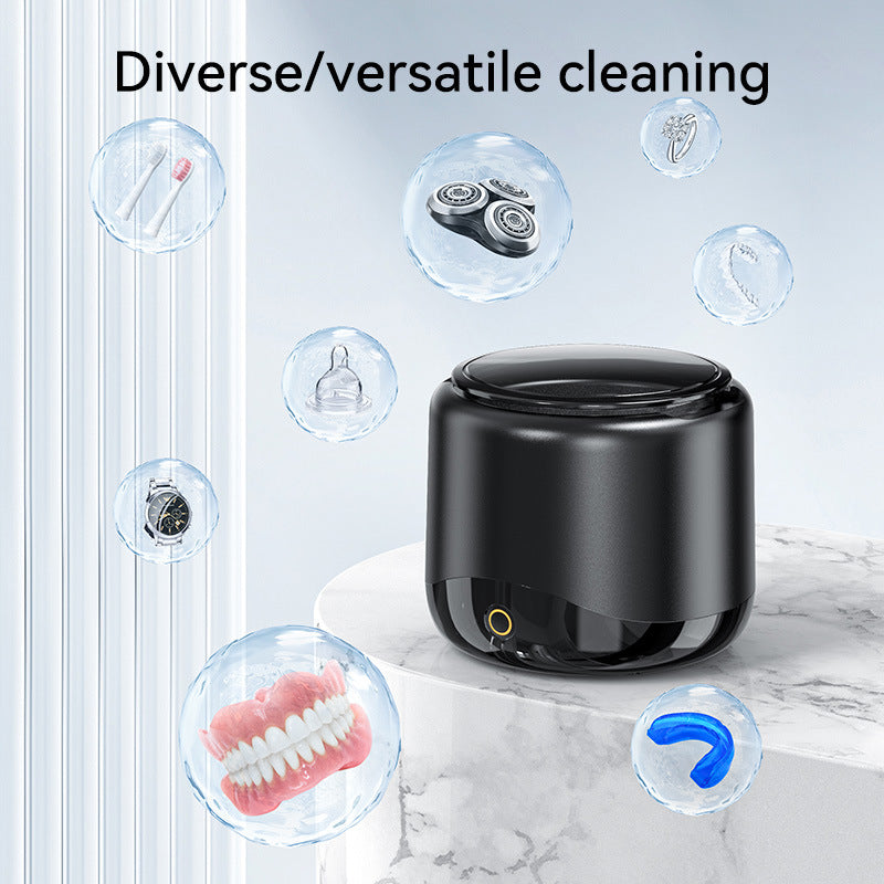 Portable Ultrasonic Denture Cleaner with 42kHz Waves