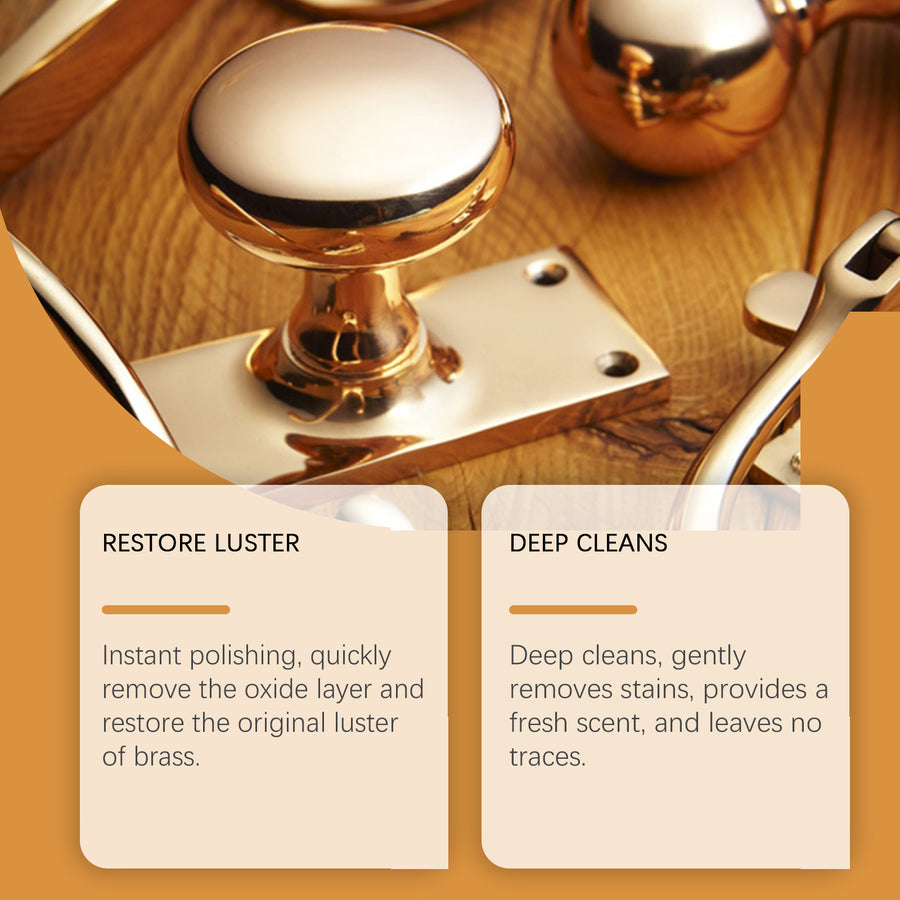 Brass Polishing Spray — Restore Luster in One Spray