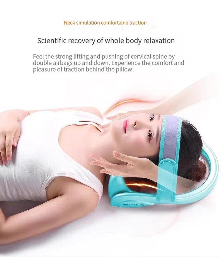 Cervical Traction Pillow — Decompress Your Neck and Ease