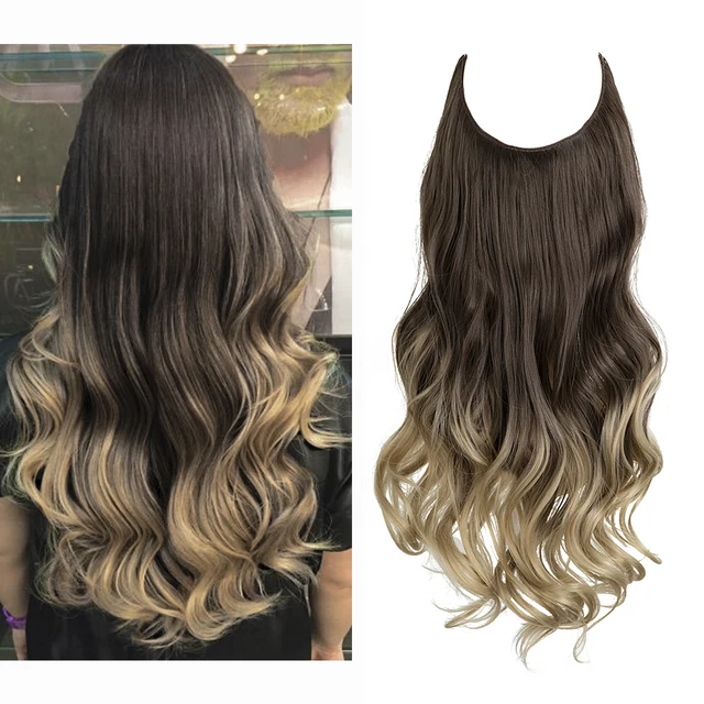 One-Piece Hair Extensions for Instant Long Curly Volume