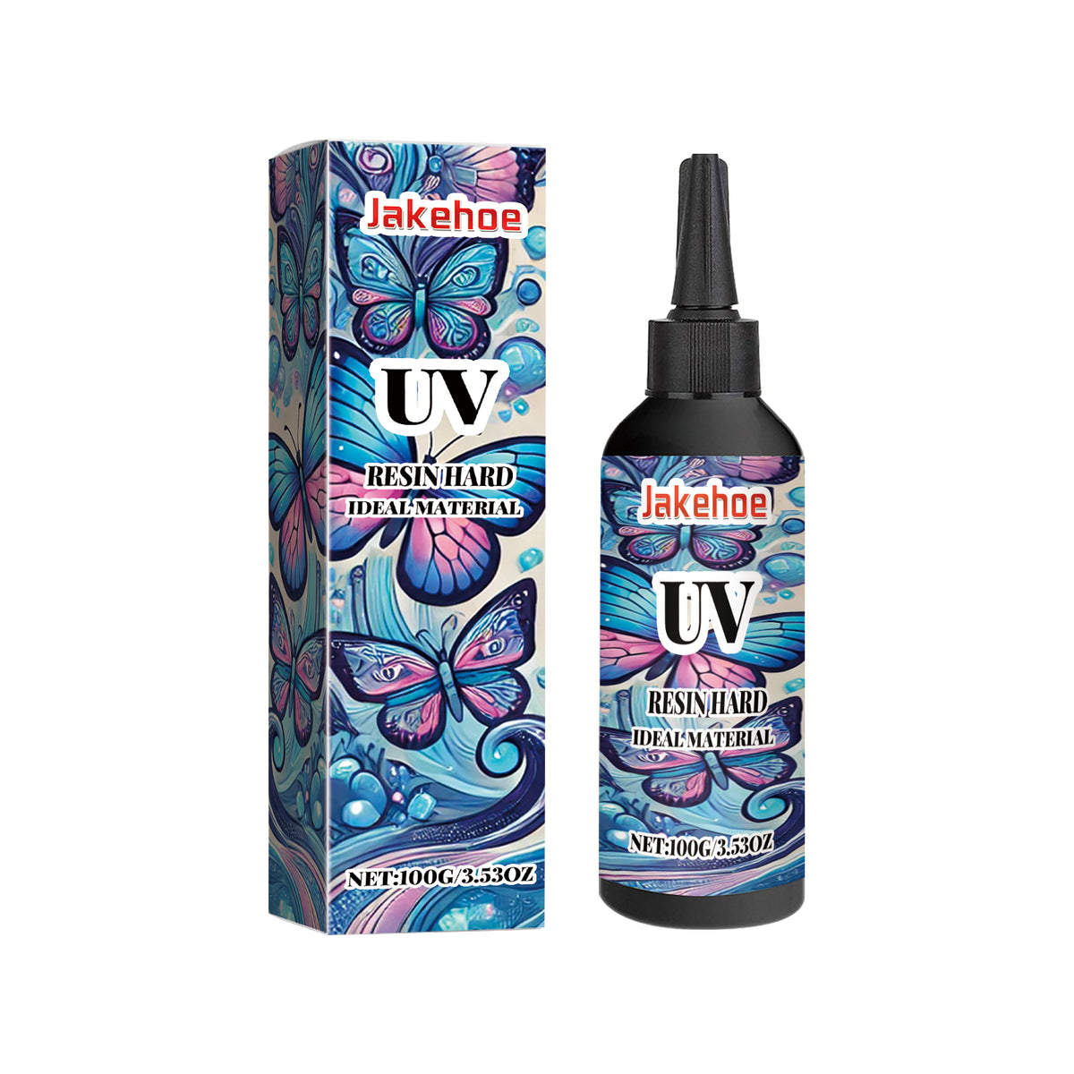 UV Resin Glue for Clear, Fast-Curing DIY Craft Jewelry