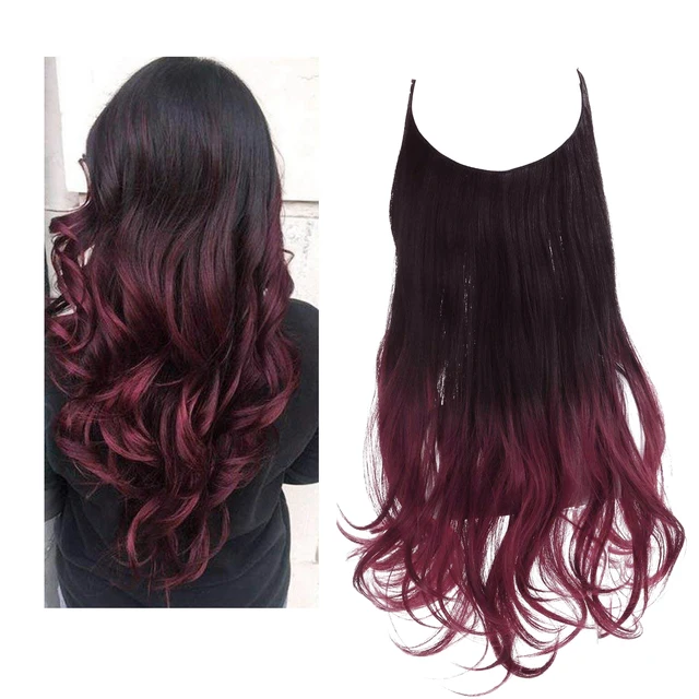 One-Piece Hair Extensions for Instant Long Curly Volume