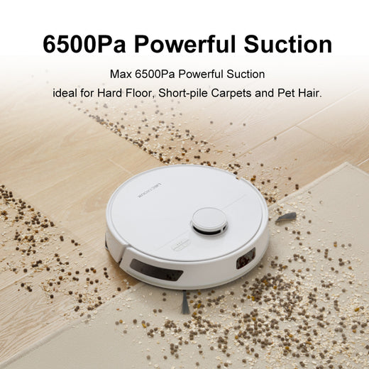 3-in-1 Robot Vacuum & Mop with Li-DAR Smart Navigation