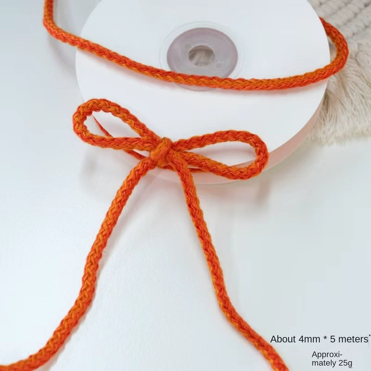 Cable Knit Christmas Ribbon for Textured Gift Bows