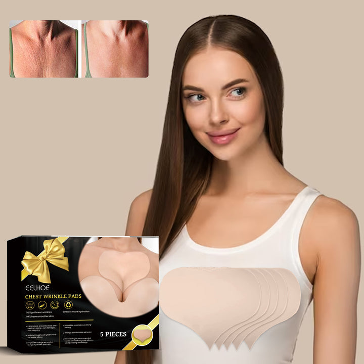 Breast Wrinkle Patches for Smoother, Firmer Cleavage
