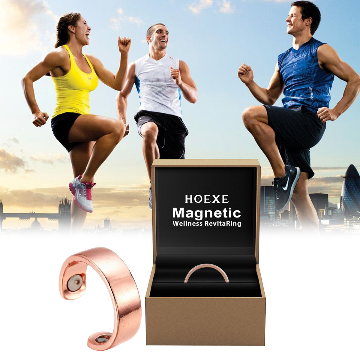 Magnetic Wellness Ring for Discreet Everyday Comfort