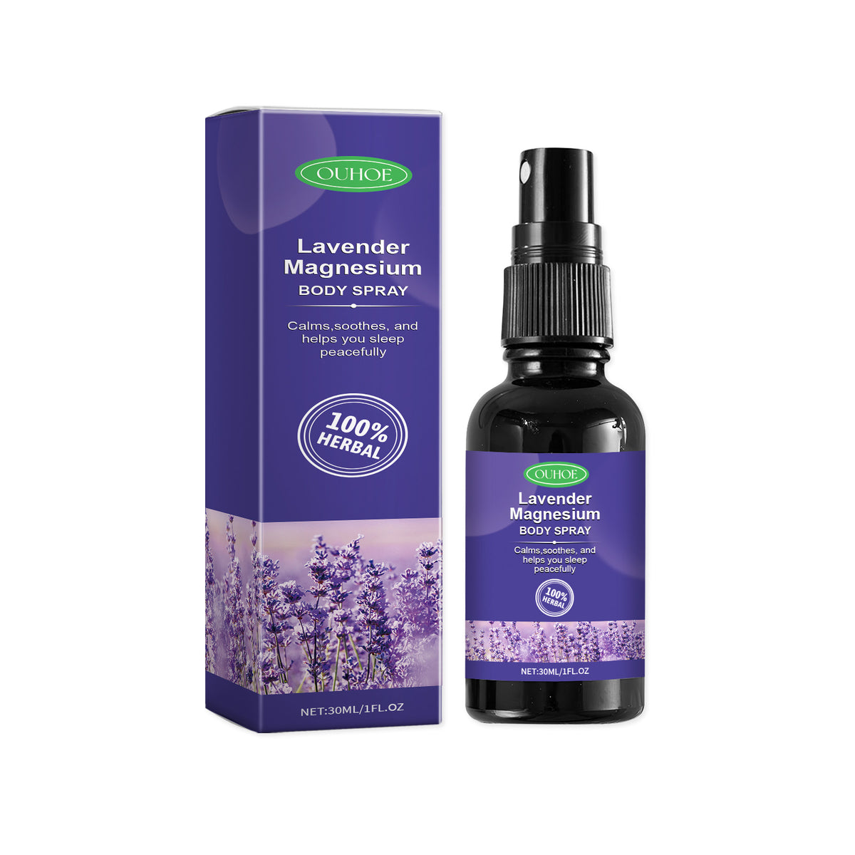 Lavender Magnesium Body Spray for More Peaceful Sleep