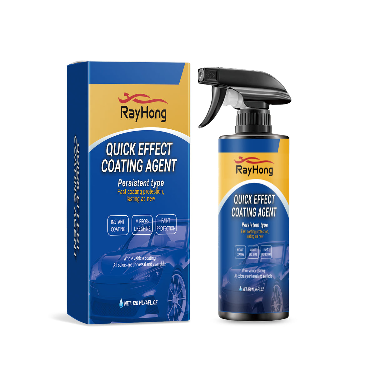 Car Coating Spray for Deep, Factory-Like Paint Gloss