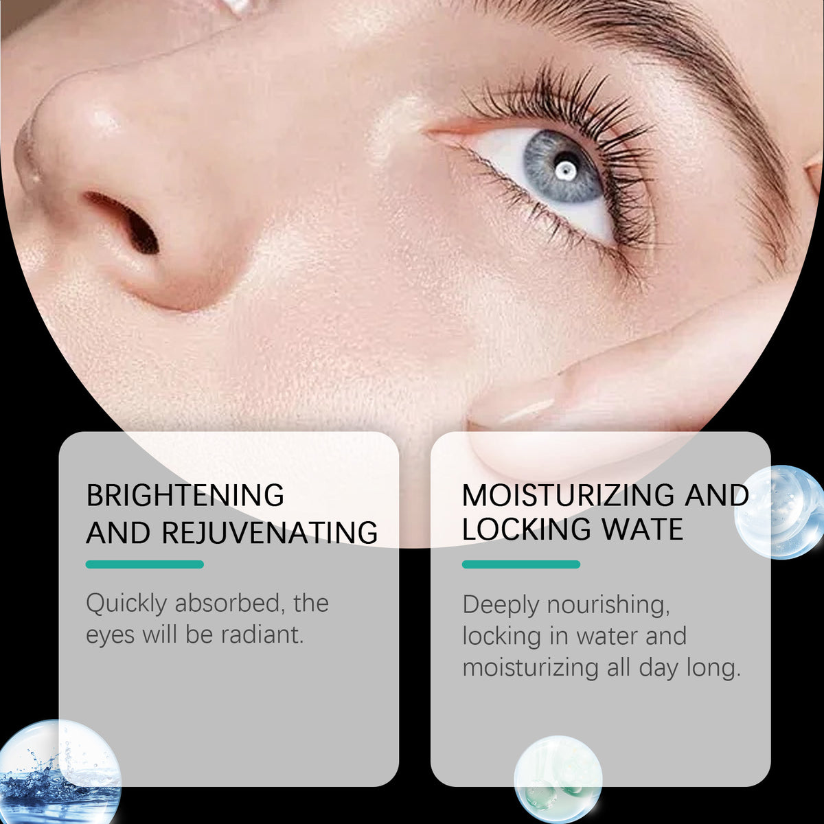 West&Month Moisturizing Eye Cream, Gentle, Delicate And Smoo