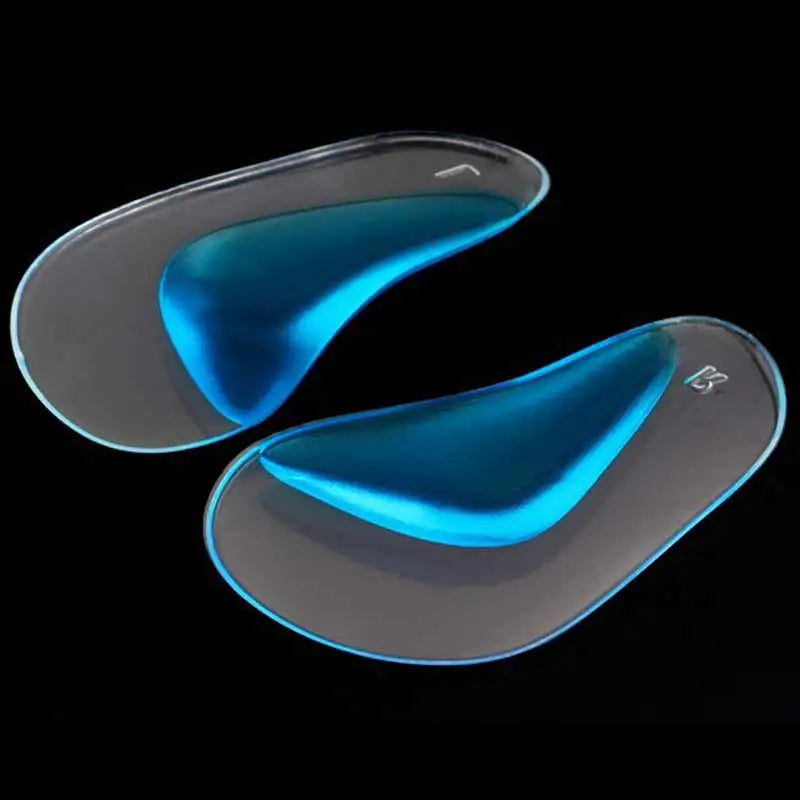 Arch Support Insoles for Flat Feet — Gel Pads with Massage