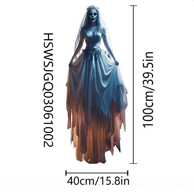 Halloween Hanging Cloth Backdrop for Dramatic Spooky Decor