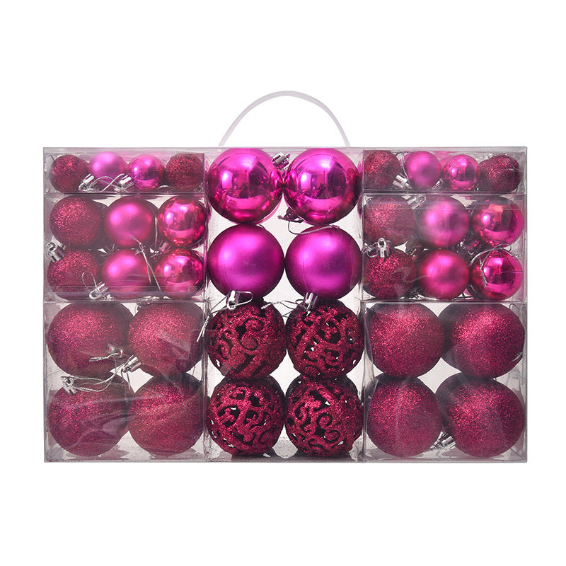 100-Piece Christmas Ornament Ball Set for Full Trees